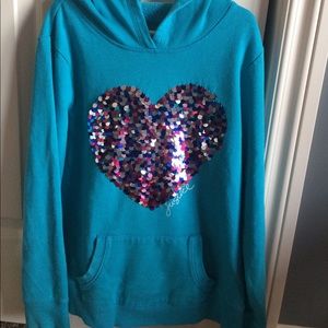 Blue Justice sweatshirt