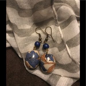 Hand painted earrings
