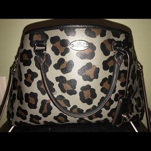 Leopard Print Coach Purse