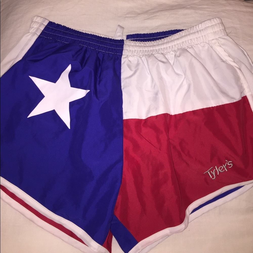 Texas flag shorts