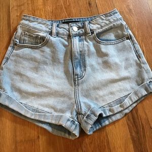 Kendall and Kylie High Wasted Shorts