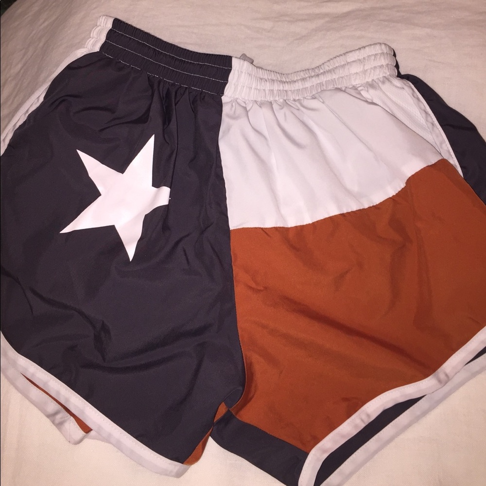 Texas flag shorts