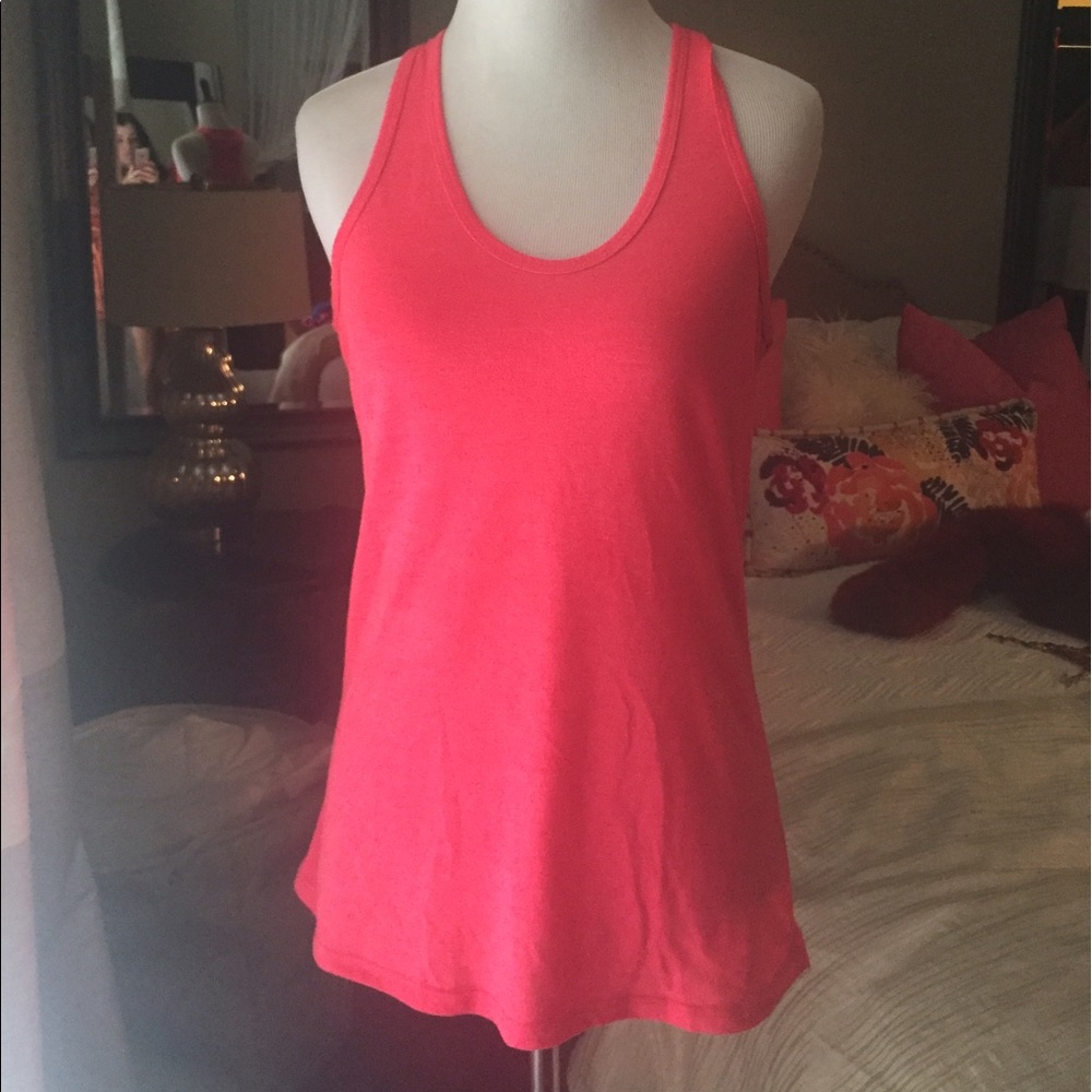 Coral tank top