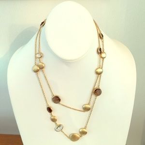 Stella & Dot NWOT gold Monterey necklace