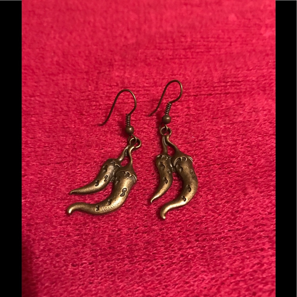 Chilli pepper earrings