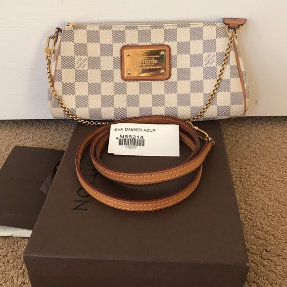 ‼️SOLD‼️ elsewhere Authentic LV Eva Clutch in DA - Picture 8 of 8