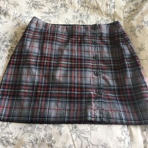 Tommy Hilfiger  plaid skirt.