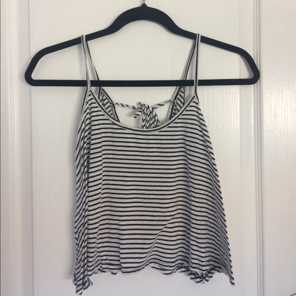 cute striped crop tank! - Picture 1 of 3