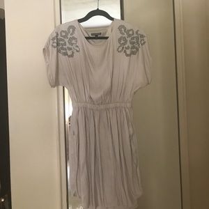 Express nude dress size S