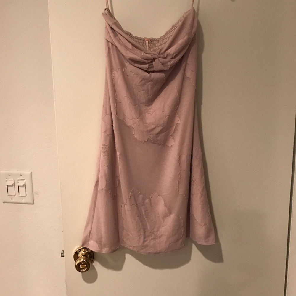 Free People blush colored dress