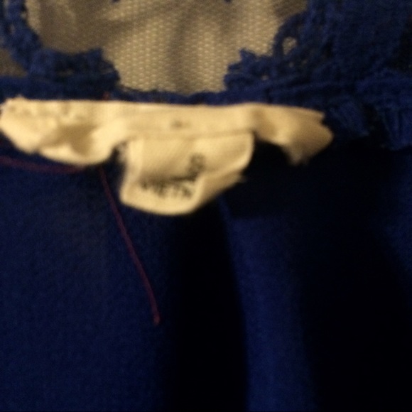 Blue button up - Picture 2 of 3