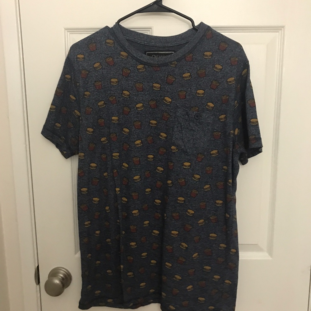 Burger and Fries T Shirt