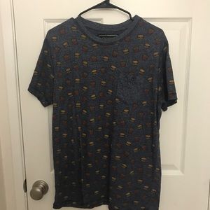 Burger and Fries T Shirt