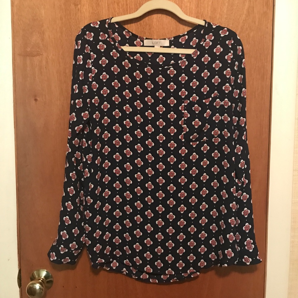 LOFT Shirt with Pocket Size M