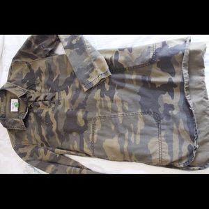 army print dress. worn once