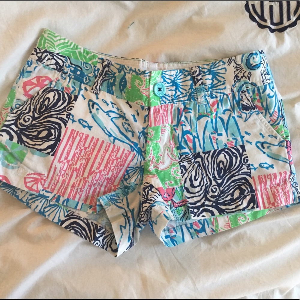 Lilly Pulitzer Print Shorts