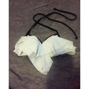 Blue Victoria Secret Pink Swim top!