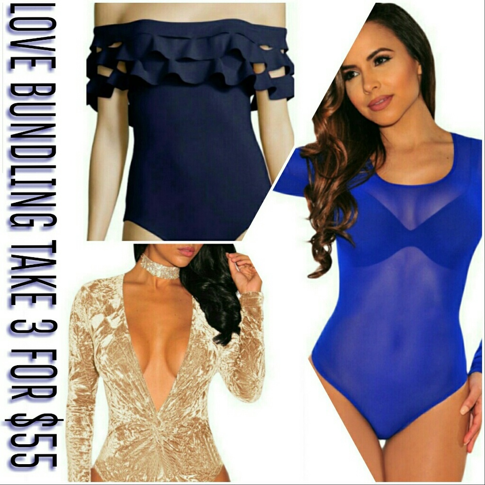 🌞Save on bundle 3 for $55 bodysuit🌞
