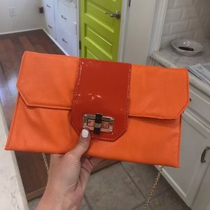 Orange Clutch