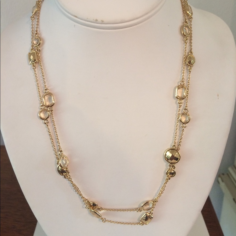 Stella & Dot NWOT Gold Haley Necklace