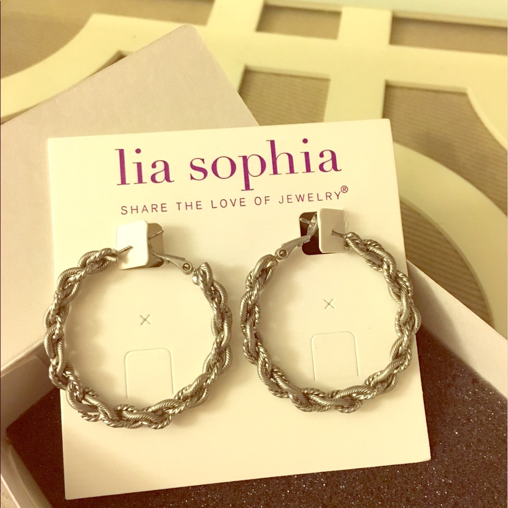 Lia Sophia hoops