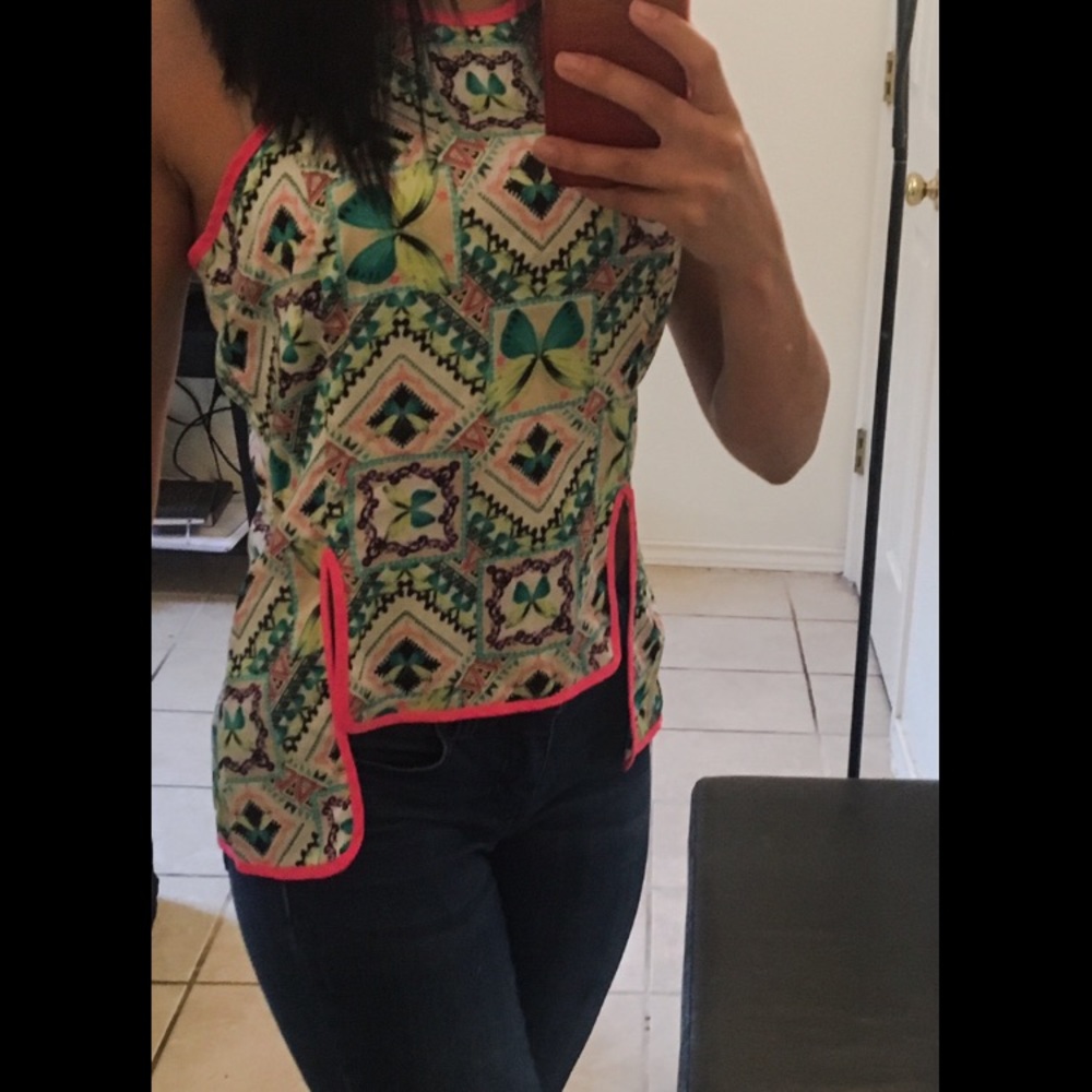 Print summer top