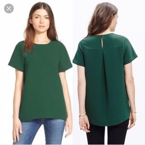 Madewell Tailored Tee Green XS