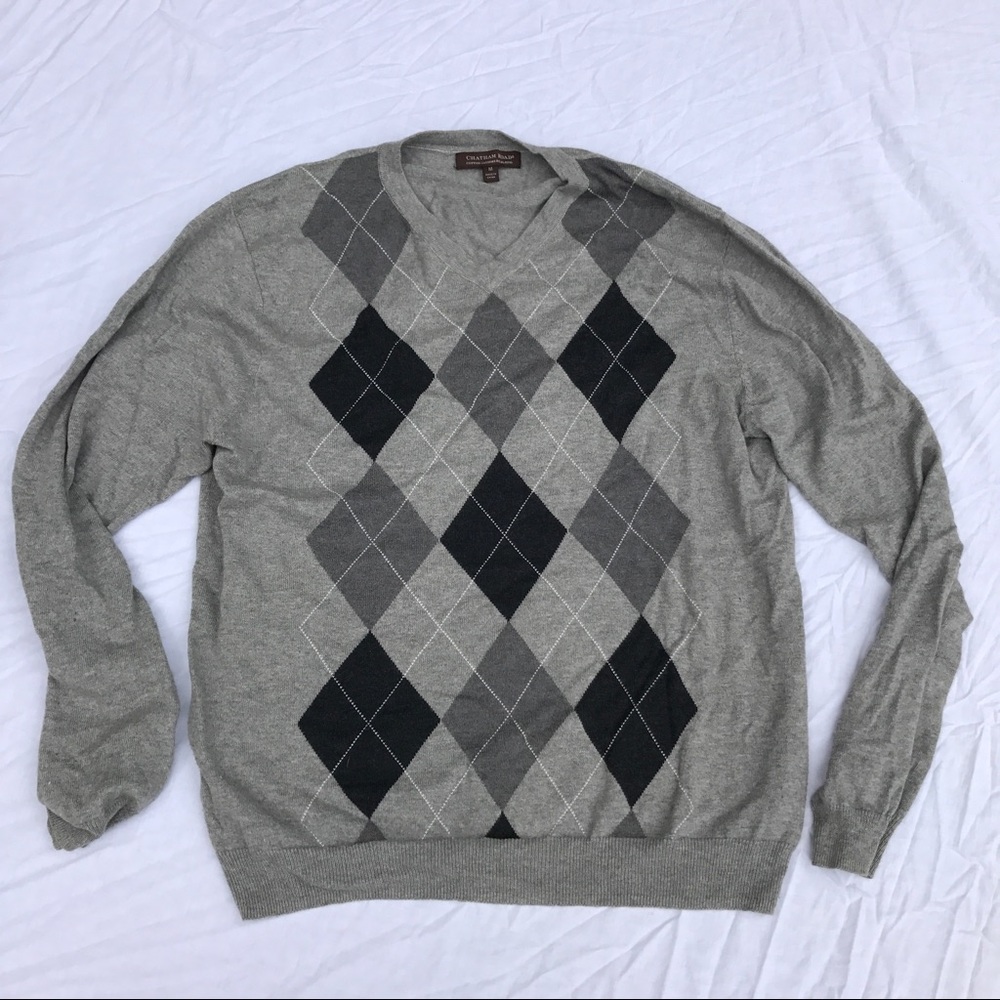 Argyle sweater