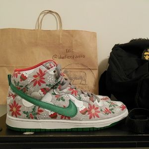 Nike SB Dunk High × Concept Ugly Christmas Sweater