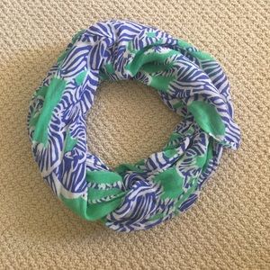 Lilly Pulitzer infinity scarf