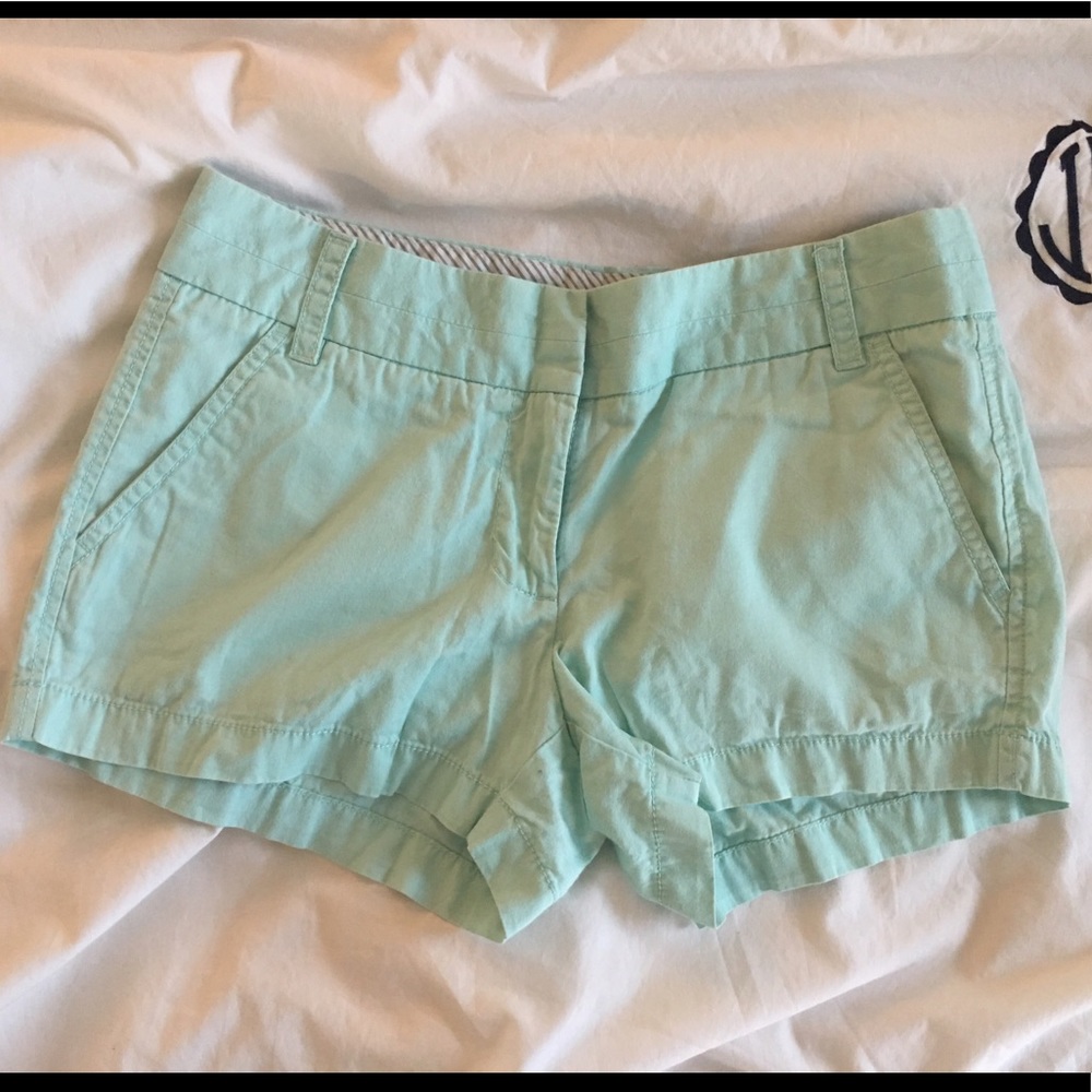 J.Crew Aquamarine Chino Shorts
