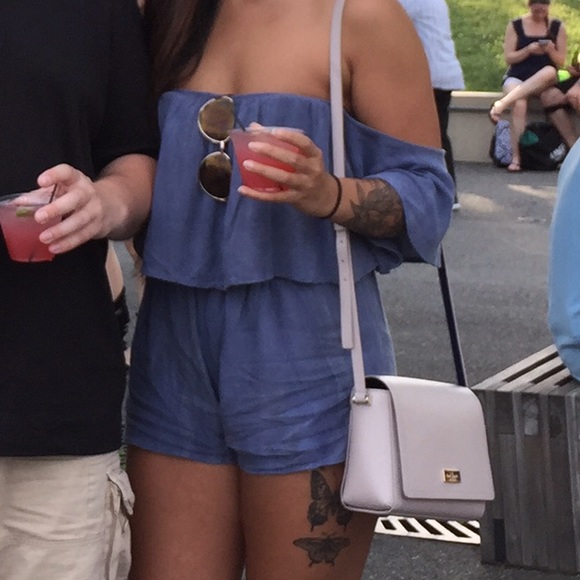 Nasty Gal Pants - Off the shoulder romper