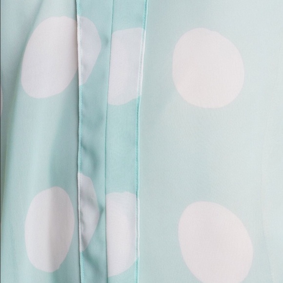 Collective Concepts Polka Dot Chifon Top - Picture 8 of 8