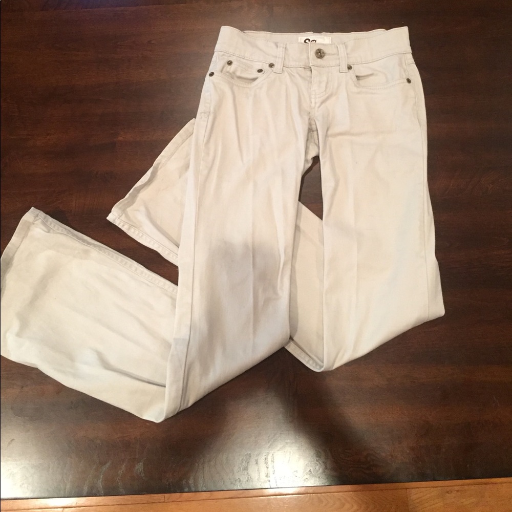 Girls khakis size 0.