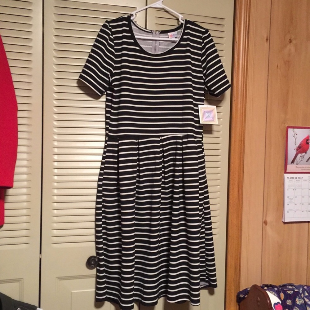 Lularoe Striped Amelia
