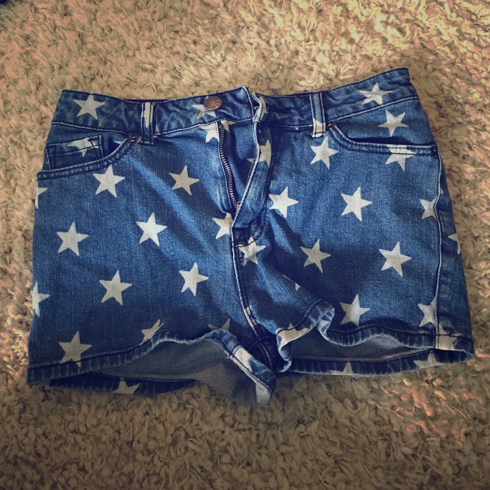 denim shorts from urban outfitters