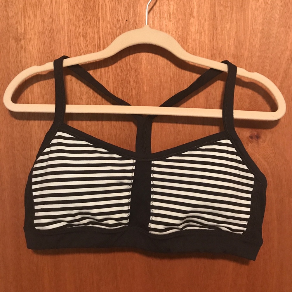 Lululemon athletica Stripe bra size 10