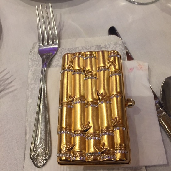 Special Occasion Mini Goldtone Purse - Picture 4 of 5