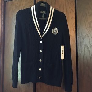 NWT Ralph Lauren cardigan sweater