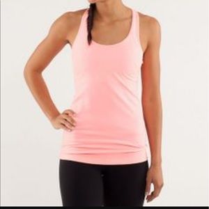 Lululemon Athletic Cool Racerback Tanktop in Coral