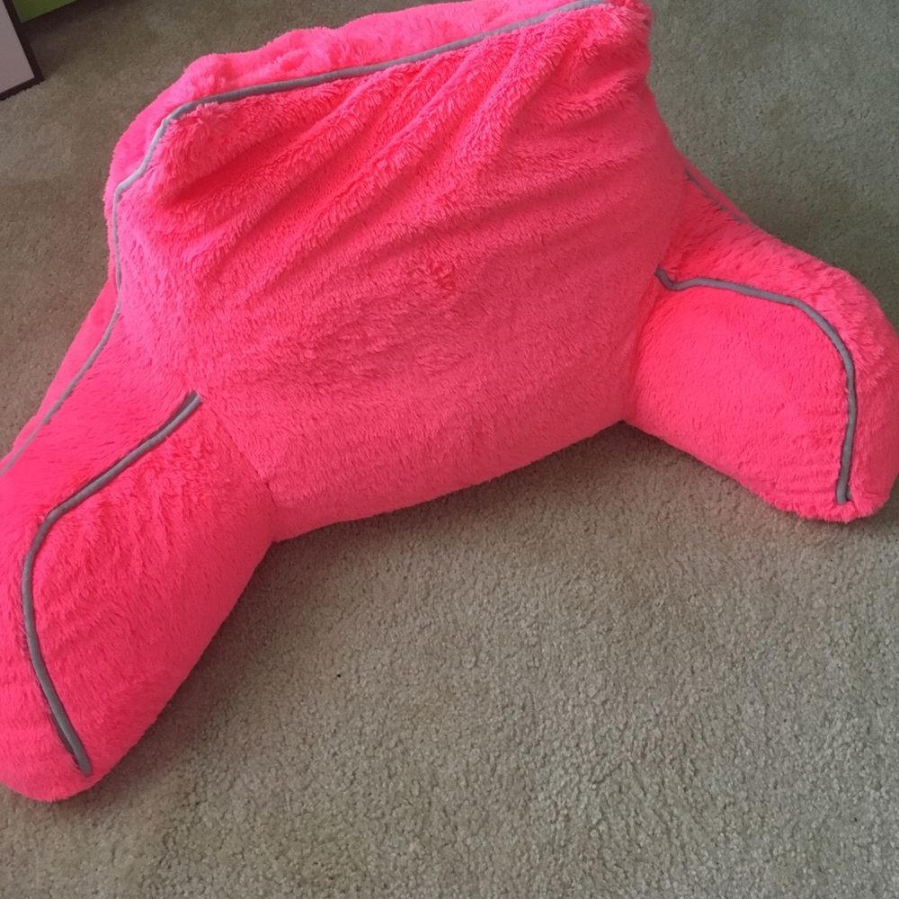 Hot pink husband pillow