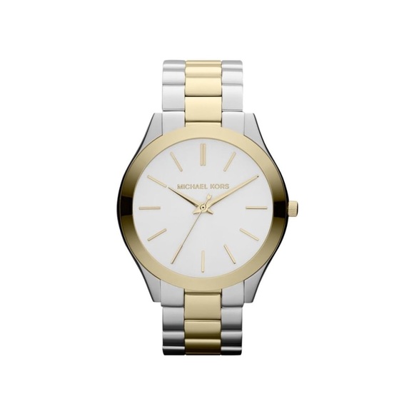 Michael Kors Runway Slim Two-Tone Watch