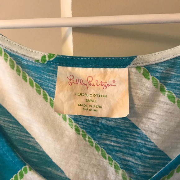 Lilly Pulitzer V-Neck Shift Dress - Picture 2 of 3