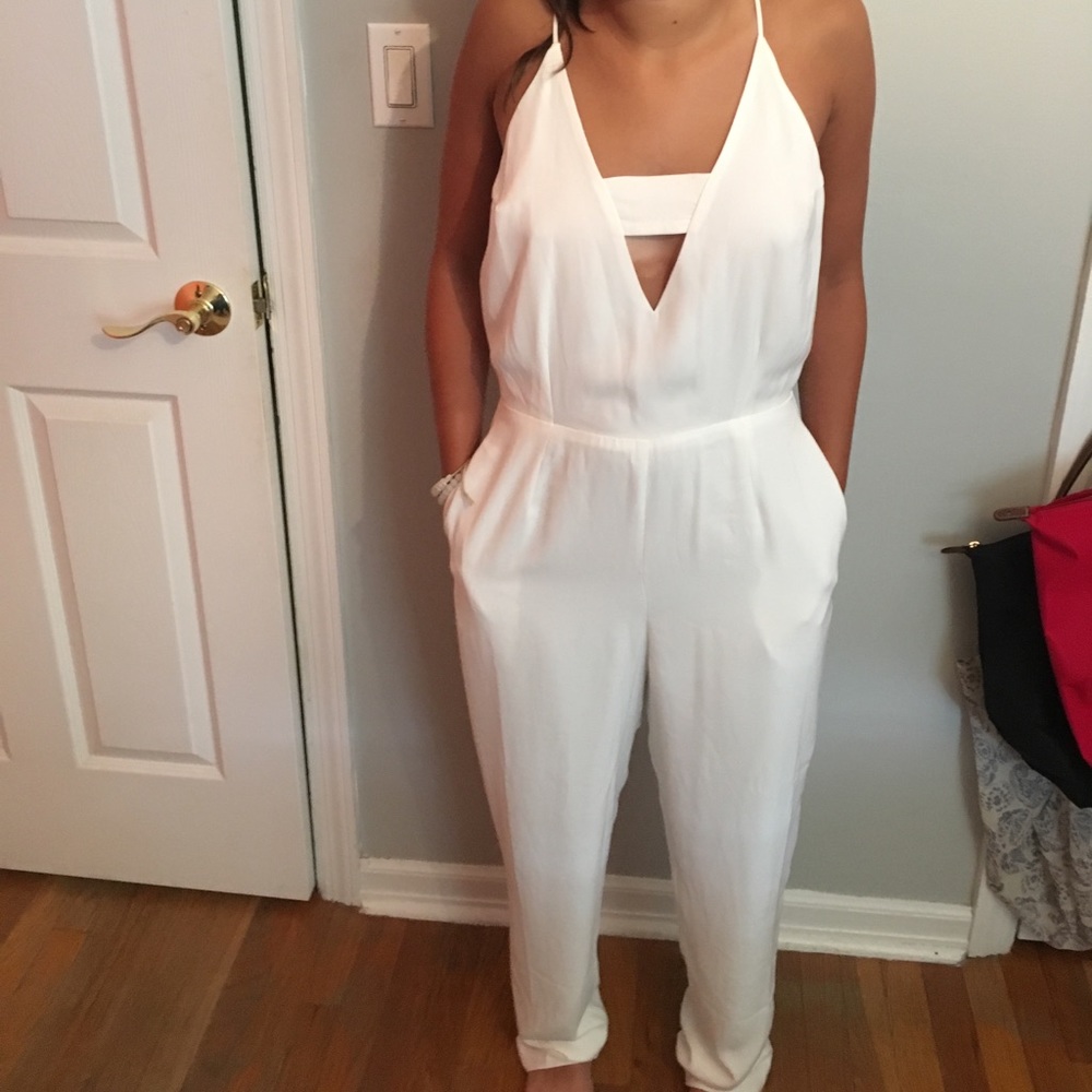 Never Worn White Jumpsuit
