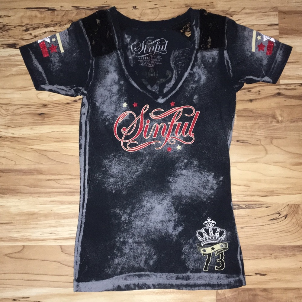 Sinful by Affliction T-Shirt