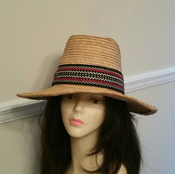 Vintage oversized Straw Hat