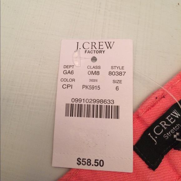 Jcrew factory coral shorts - Picture 3 of 3