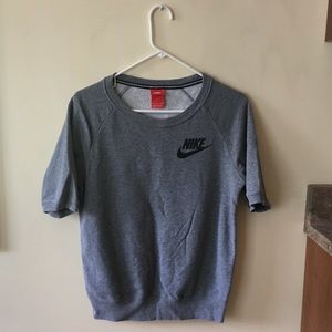 Short-Sleeved Nike Sweatshirt