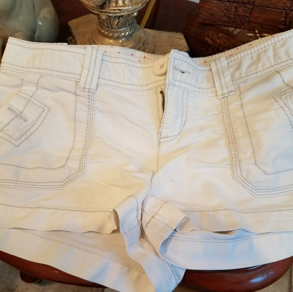 Areopostale white shorts