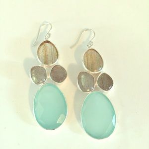 Stella & Dot NWOT Sanibel chandelier earrings